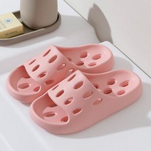 발캉스 푹신말랑 소프트 폼 쿠션 층간소음 욕실화 BT560, 핑크, 1개