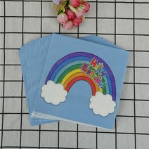 데쿠 파주 테이블 종이 냅킨 우아한 티슈 빈티지 타월 꽃 나비 스탬프 생일 웨딩 파티 홈 아름다운 장식, 07 N7