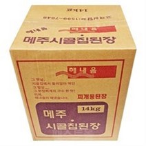 해내음 메주 시골집된장, 14kg, 4개