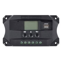 태양열설치 가정용 태양광 패널 자가발전 MPPT 충전 컨트롤러 12v 24v 태양 전지 배터리 레귤레이터10A 20A 30A 40A 듀얼 USB 5V LCD 디스플레이, 01 10A