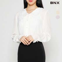 [BNX] 에스닉 자수 린넨 블라우스
