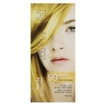 과일나라 후르츠왁스 헤어칼라 진주펄 99 레몬옐로우, 단품, 단품