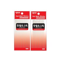 종이나라 글루건심 핫멜트 글루스틱 대(4pcs), 5개