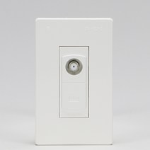 전화통신(V)1개용 진흥 3방 11DB 화이트, 단품