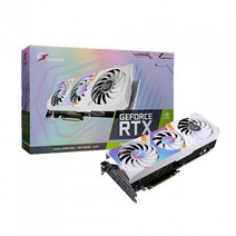 COLORFUL iGAME 지포스 RTX 3060 Ti Ultra OC D6X 8GB White