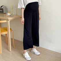 [스위트플러스] 임부복 여름 이지 찰랑스판 쿨 와이드 임산부 바지