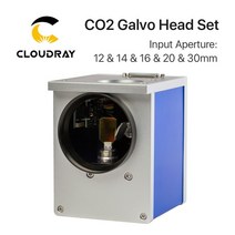 CLOUDRAY CO2 레이저 스캐닝 갈보 헤드 10.6UM 입력 조리개 12MM 14MM 16MM 20MM 30MM 갈바 노 미터 스캐너 (전원 공급 장치 포함), 30mm Beam, 05 30mm Beam