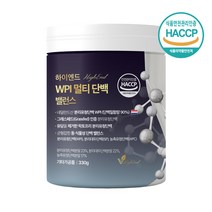 비카인 하이엔드 WPI 멀티 단백 밸런스 분리유청단백질 농축유청단백질 분리대두 단백질파우더 고함량 헬스 근육 프로틴단백질, 330g, 1통