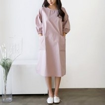 불꽃여자 오버핏 와이드 포켓 벌룬 7부 롱원피스 (4color)