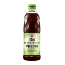 샘표 맛있게 염도낮은 양조간장, 860ml, 2개