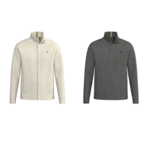 22FW 2종1택 파인울 이중직 하이넥 울 집업 가디건 HZSW2D320