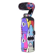 오토케 오즈모 포켓 악세사리 DJI OSMO POCKET ACCESSORY 액세서리 홀더 거치대 보호필름 삼각대 확장로드 케이블 나사 광각 어안 렌즈 가슴 체스트 무선모듈 충전, 옵션3-2-2) AC-G61 스티커 큐티에그
