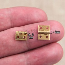 초소형경첩 마이크로경첩 소형경첩 연결철물 DIY경첩 구리 소형 경첩 힌지 8mm