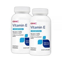 GNC 지앤씨 비타민E 400IU 180소프트젤 x2, 상세페이지 참조, 상세페이지 참조, 상세페이지 참조, 상세페이지 참조