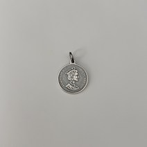 실버925 엘리자베스 17mm 코인 빈티지 은펜던트