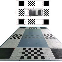 올어라운드뷰 360도어라운드뷰 360도 서라운드 버드 파노라마 dvr 시스템용 2d3d 패브릭 보정 천, type2 2d 3d 천