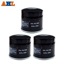 오토바이 오일 필터 3PCS AHL 부품 YAMAHA YZFR1 LE YZFR1LE YZF R1M YZFR1S R1S R1 998 YZFR3 321 YZFR6 599 R3 R6