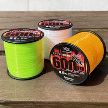 카제 SB 600m 원투 낚시줄 플러스 나일론, 라임