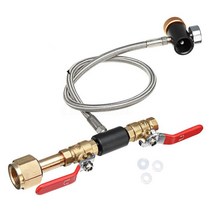 대용량 탄산수 제조기 co2 실린더 리필 어댑터 호스 sodastream 탱크용 소다 메이커 충전용 co2 리필 스테이션 커넥터 키트