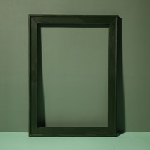 컬러 액자 모양 제품 촬영 디스플레이 소품 전시다이, 30 * 40cm 다크 그린