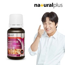 내츄럴플러스 비타민D3 400IU 드롭 15ml 1병(500일분) 오렌지향, 단품, 단품
