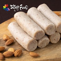 팔방푸드 당뇨 다이어트 식사대용 건강떡 팔방푸드 아몬드 현미가래떡 1kg, 100g, 10개