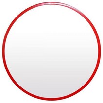 메탈 원형 벽거울 제조한국 IG7341 레드 36.5cm, 본 상품 선택하기