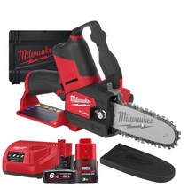 밀워키 12V 충전 체인톱 본체+배터리+충전세트 M12 FUEL 6인치 FHS-632X