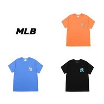 MLB 남여공용 PRIDE TAG 오버핏 반팔 티셔츠 31TST1131