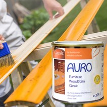 아우로 930 유성 천연오일스테인 375ml, 녹색