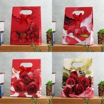 TWKL 로즈 리본 PP 선물백