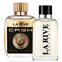 [공식수입] 라리브 남성향수 베스트셀러 2종 구성 150ml+, 맨 향수 2종 (캐쉬+그레이)