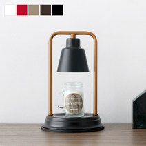 [캔들할로겐전구 무료증정] 마켓비 BELEJO 미니 캔들워머 GU10 버튼 KS2414T, 레드 8683.3774