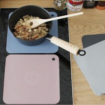 인덕션 전용 매트 국내산 실리콘 보호대 덮개 패드 깔판 가열판 큰사이즈 깔개 커버 받침, 다크블루