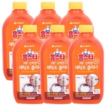 홈스타 2배 강력한 세탁조 클리너 450ml, 6개