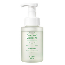 해피바스 마이크로미셀라 솝베리 모이스춰 버블 클렌징 폼, 300ml, 9개