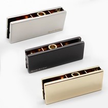 HBM-C101 상부 가네모네힌지 신형커버용 (스텐레스무광 블랙 골드유광) 플로어힌지 유리문부속 힌지상부, 2. 블랙