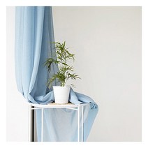 [윈홈스] 카리스 린넨 나비주름 속커튼 30가지 색상