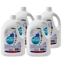 인블리스 일반드럼 겸용 베이킹소다 세탁세제 블루 2.5L x4개, 4개