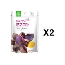ZG64 펫스토리 더내추럴 자색 고구마칩 300g X2 간식 애완견건조과일 훈련간식 반려견간식 강아, OC 1, OC 본상품선택