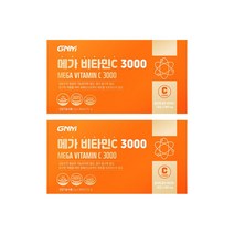 GNM 메가 비타민C 3000 90포 X 2박스/6개월분