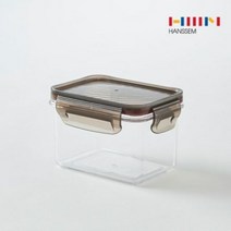 [한샘] SOK 프레시 트라이탄 투명한 밀폐용기 580ml, 단품
