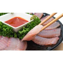 꿀꿀도매 홍어회 500g 1kg (싱싱 약 중 강), 1개, 흑산도홍어500g(강)