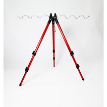 (해룡) 3단 원투 삼각대 받침대 거치대 삼각받침대, 블루