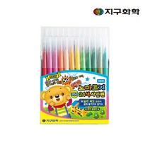 지구화학 노마르지 24색 사인펜, 혼합색상, 6개