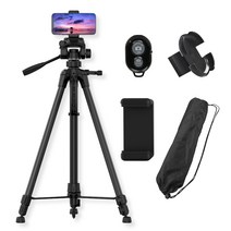 아이엠듀 카메라 스마트폰 삼각대 3단 블루투스 리모컨 세트, IMD-3T01