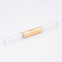 뉴본 맛있는빨대케이스 20cm 전용, 05.투명+골드+투명