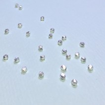 [비즈엔케이] 925실버 카렌 디자인컷팅 은볼 3MM 실버볼 은볼재료 DIY 비즈재료, 1개, 실버(3MM)1알