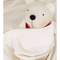 혜인천 대폭 면테리타올 아이보리무지