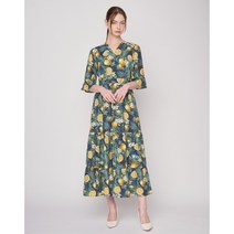 [아뜰리에 안테암불로 official] 24 S/S 레몬프린팅 여름 인생사진 원피스